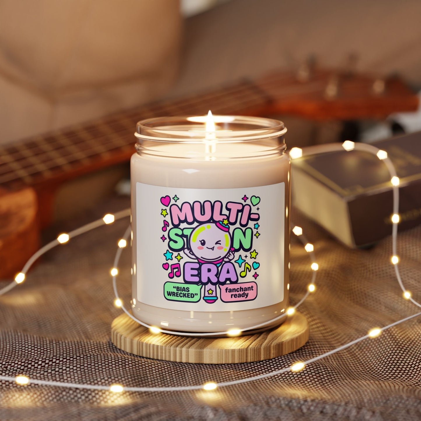 Multi-Stan Era Candle | K-pop stan soy candle, bias wrecker maknae vibes