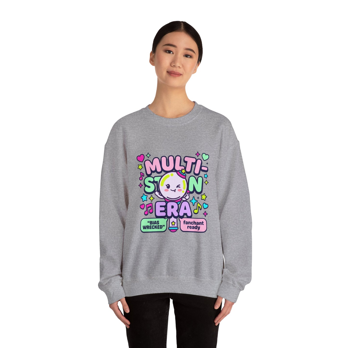 Multi-Stan Era Sweatshirt | K-pop stan, bias wrecker, fanchant-ready