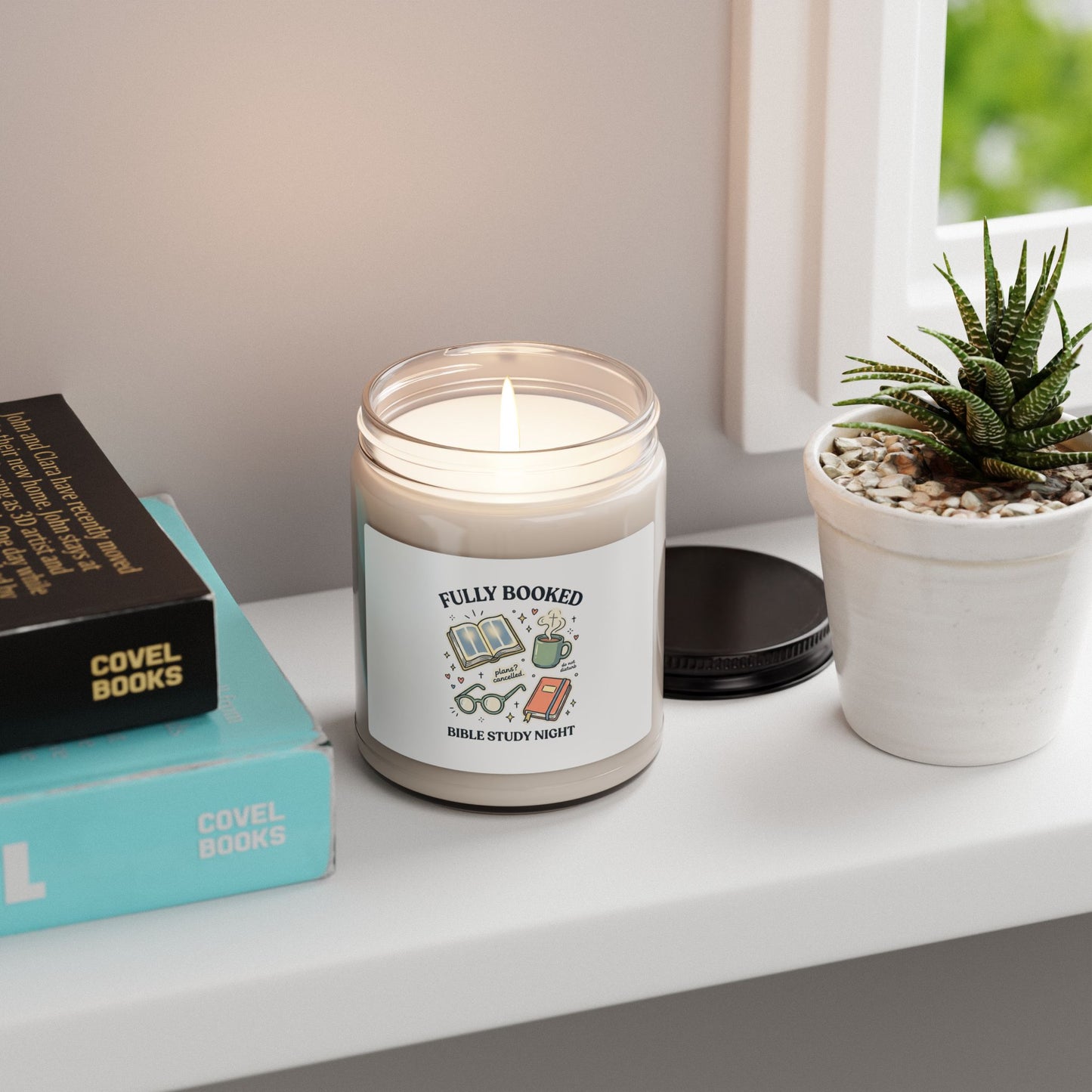 Fully Booked Bible Study Candle | Christian Memes, Faith Humor