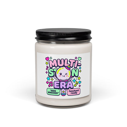 Multi-Stan Era Candle | K-pop stan soy candle, bias wrecker maknae vibes