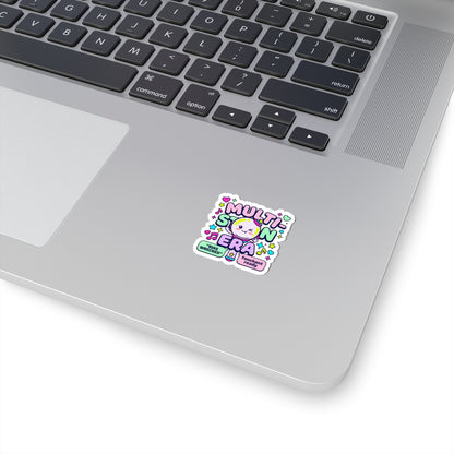 Multi-Stan Era Kiss-Cut Sticker | K-pop stan, bias-wrecker fan chant