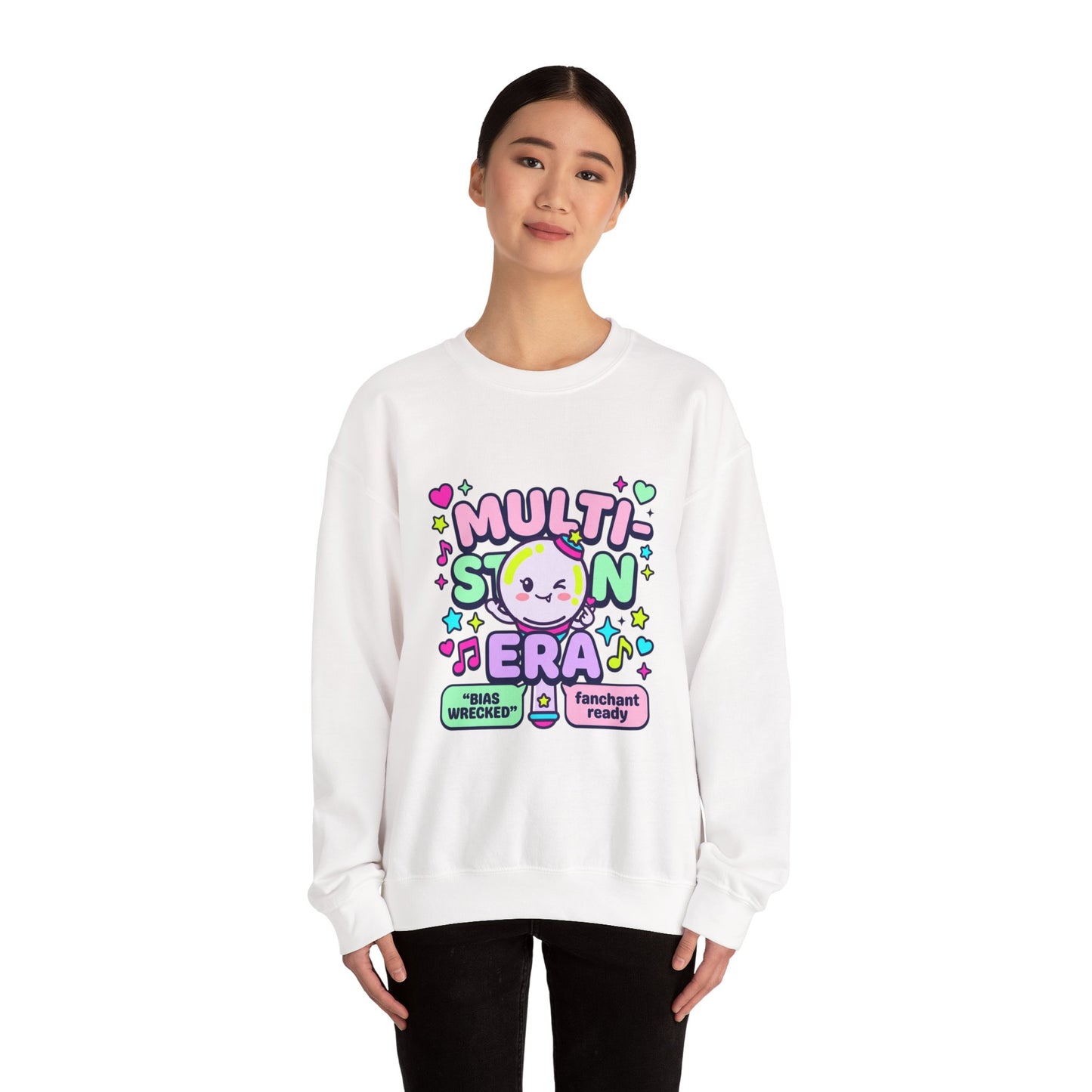 Multi-Stan Era Sweatshirt | K-pop stan, bias wrecker, fanchant-ready