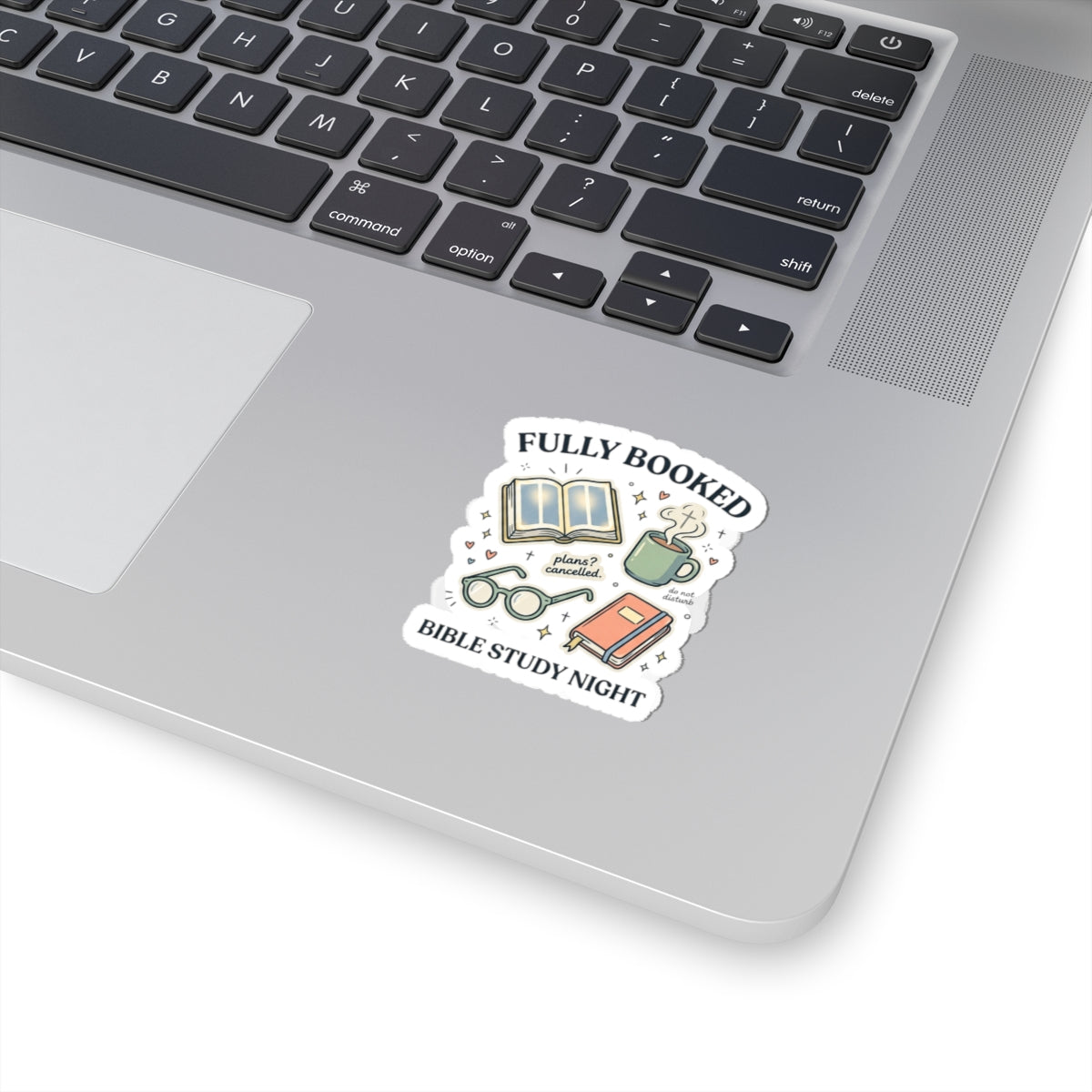 Fully Booked Bible Study Night Sticker | Christian Memes, Church Camp Retro