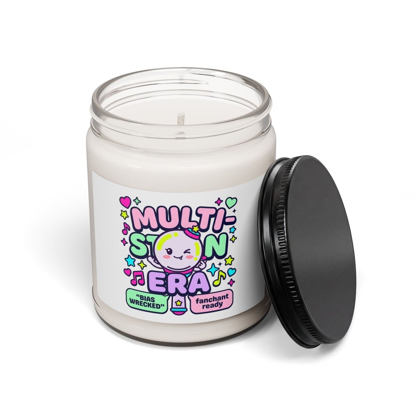 Multi-Stan Era Candle | K-pop stan soy candle, bias wrecker maknae vibes