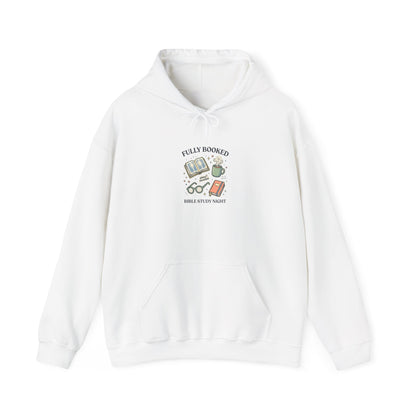 Fully Booked Hoodie | Christian memes, church camp retro humor