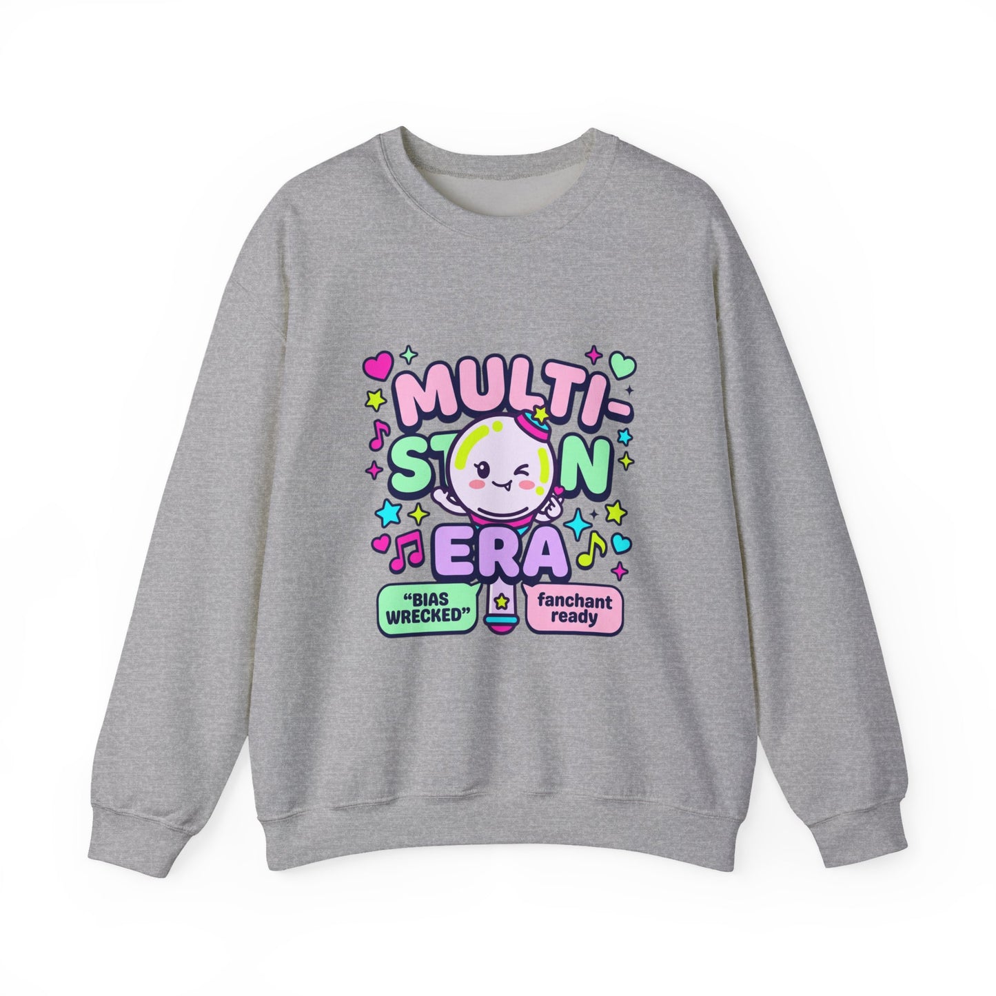 Multi-Stan Era Sweatshirt | K-pop stan, bias wrecker, fanchant-ready