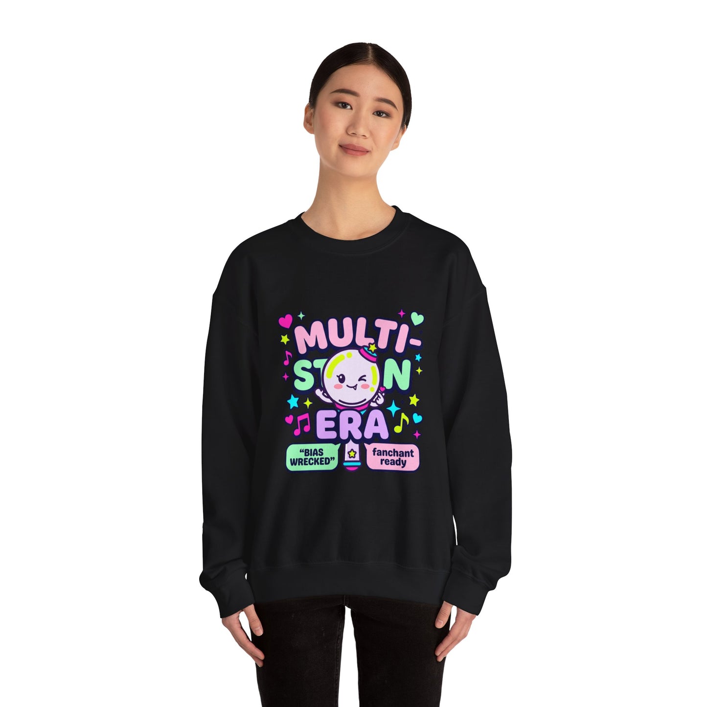 Multi-Stan Era Sweatshirt | K-pop stan, bias wrecker, fanchant-ready