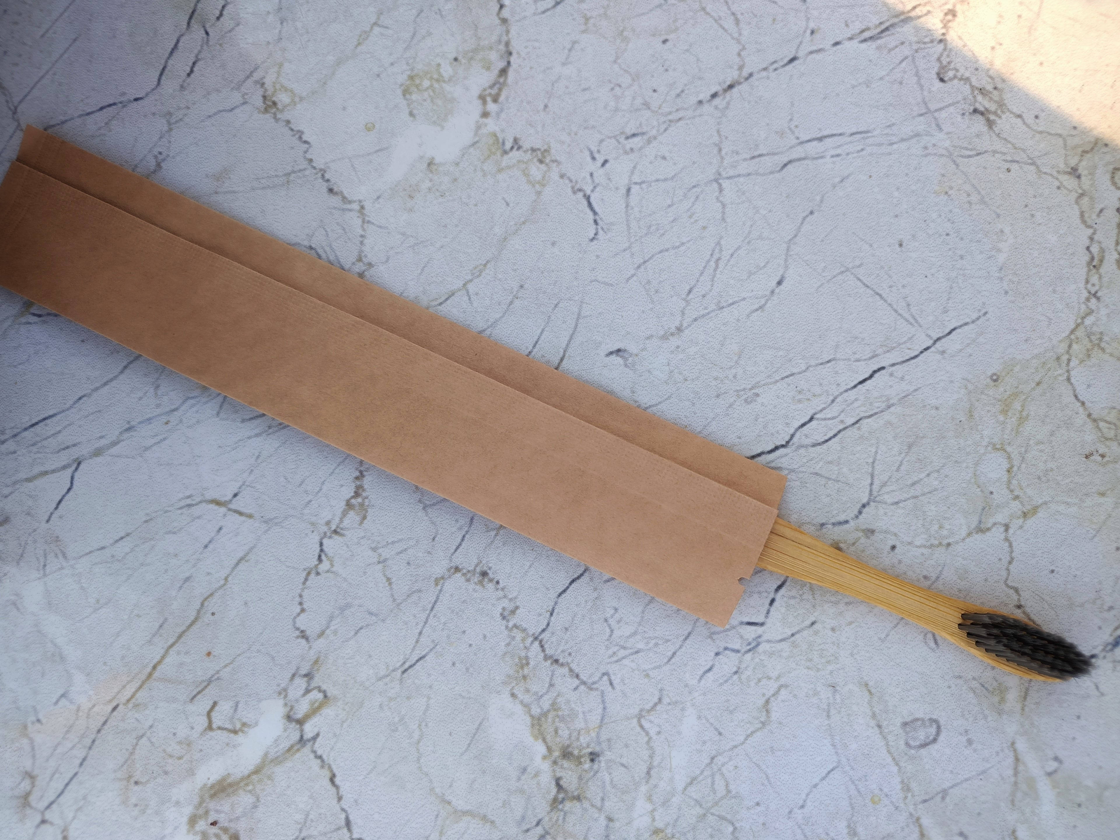 Classic Bamboo Toothbrush (Charcoal Bristles)