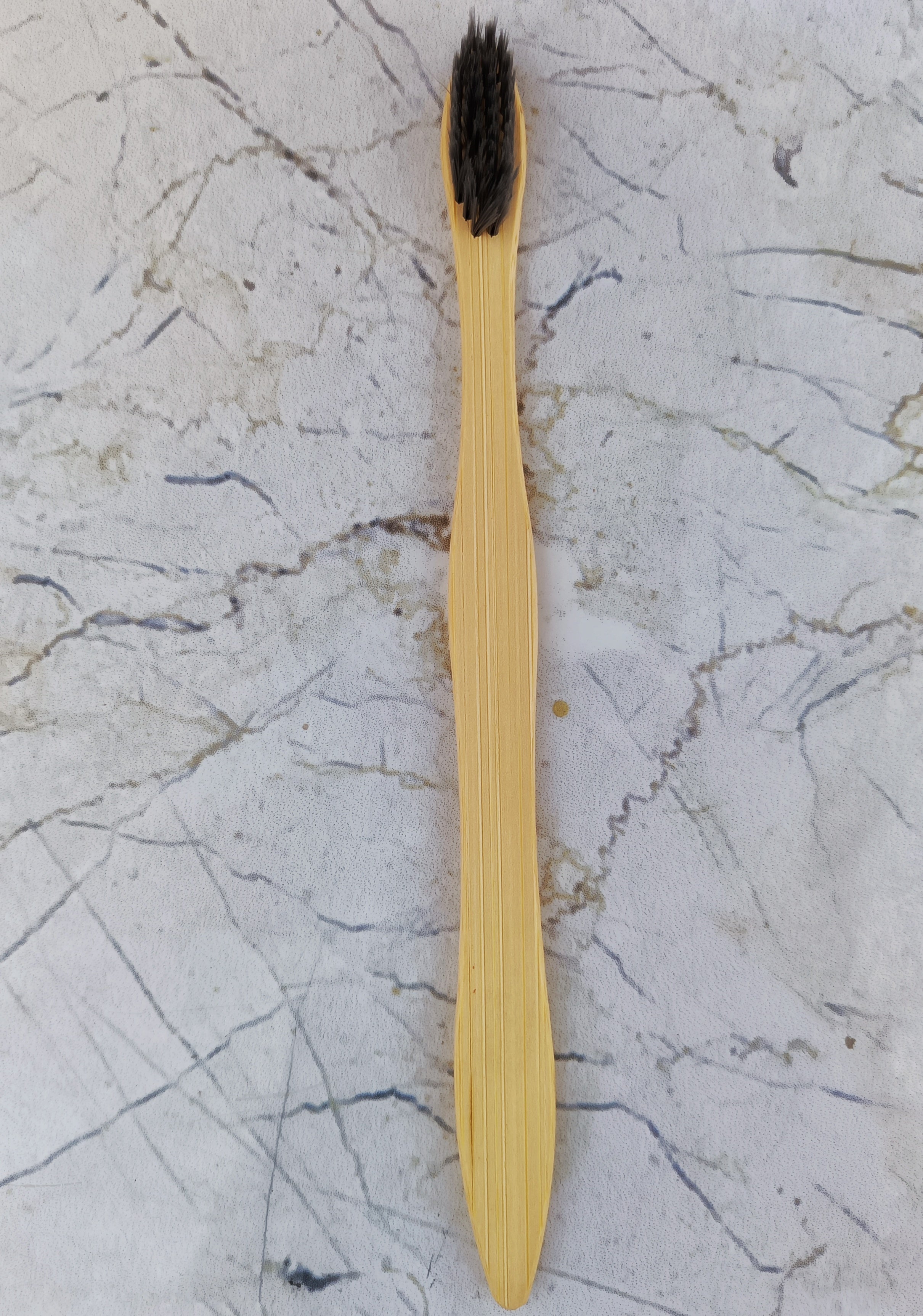 Classic Bamboo Toothbrush (Charcoal Bristles)