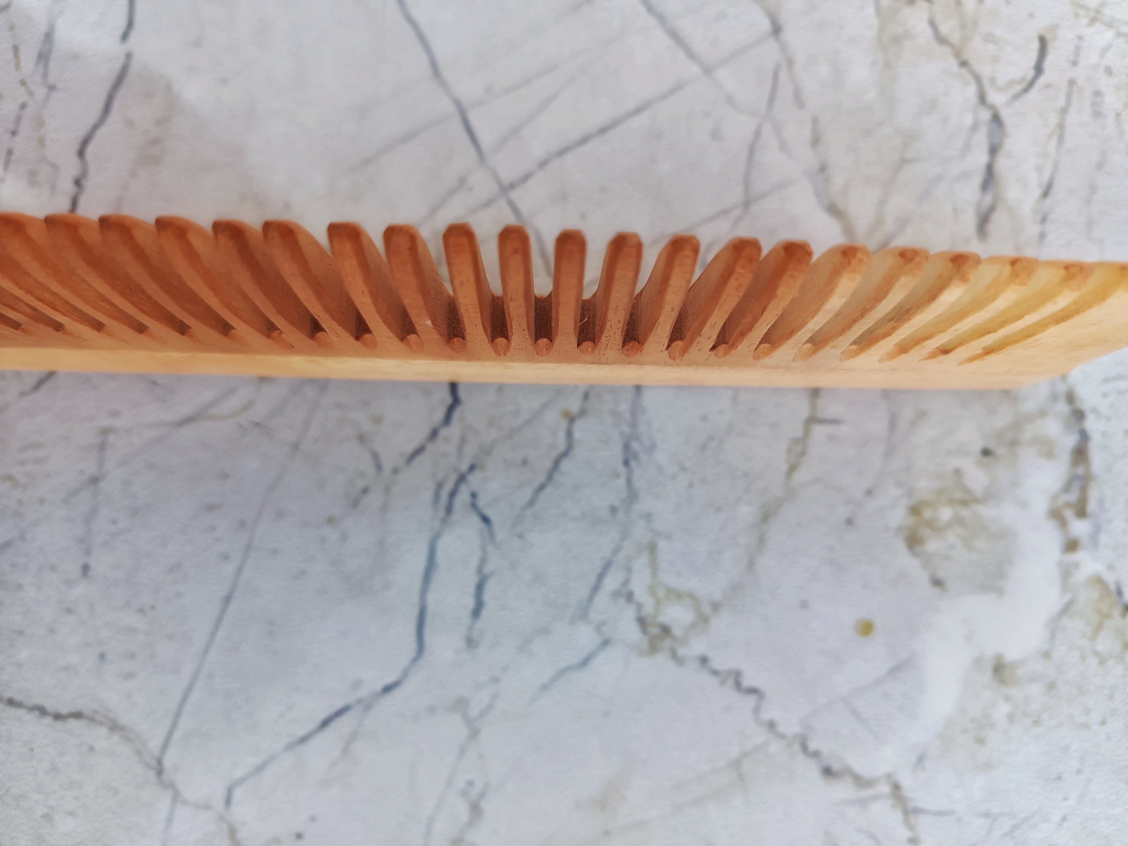 Pure Neem Wood Comb (Anti-Dandruff & Static-Free)