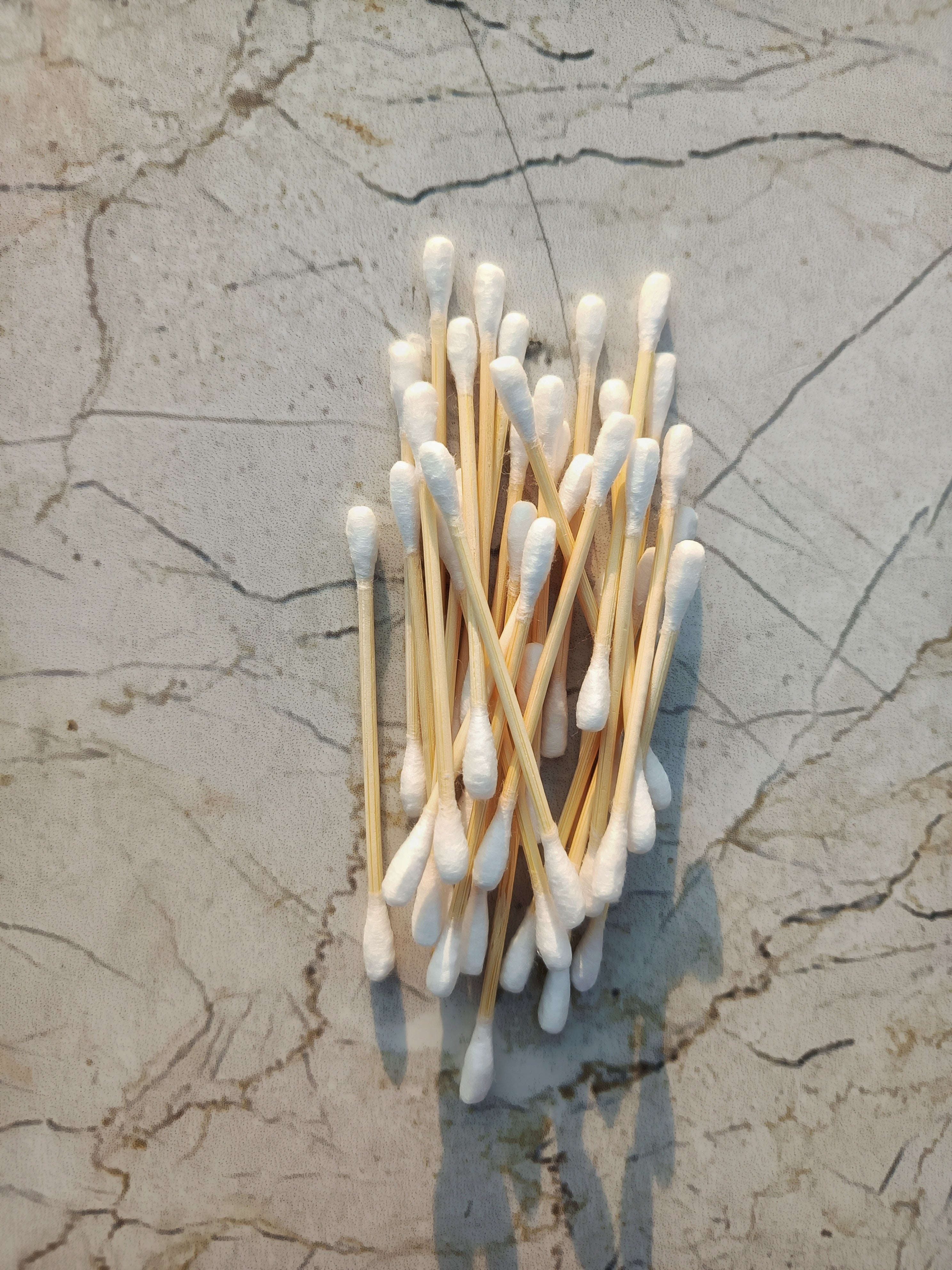 Title: Biodegradable Bamboo Cotton Earbuds (Pack of 80)