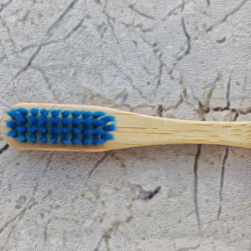 Premium Ergonomic Bamboo Toothbrush (Round Handle)