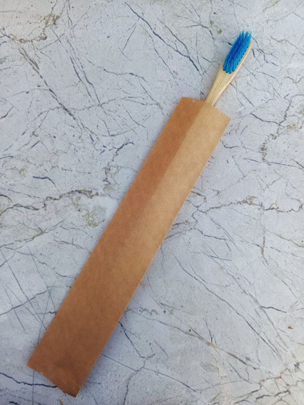 Premium Ergonomic Bamboo Toothbrush (Round Handle)