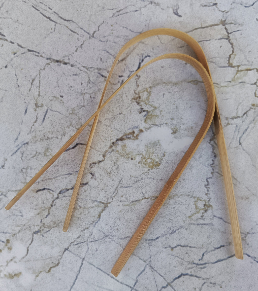 Handcrafted Bamboo Tongue Cleaner (Antimicrobial)